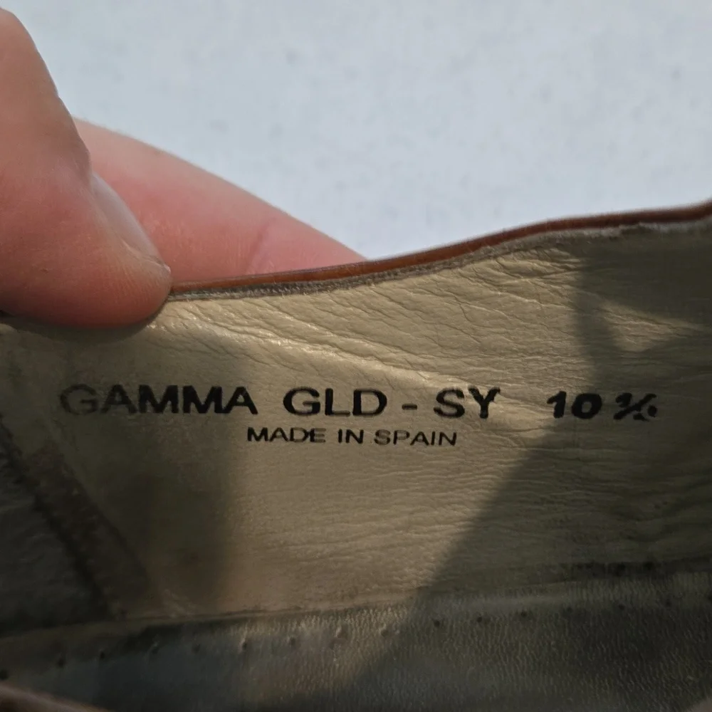 Sandro Moscoloni Brown Leather Oxfords‎ Made In Spain